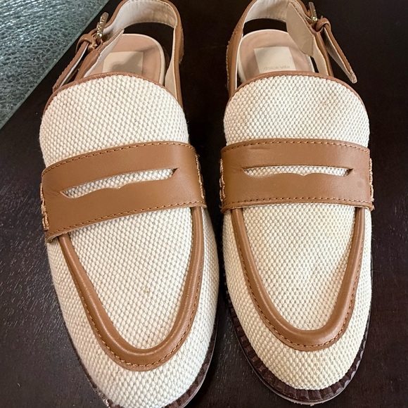 DV by Dolce Vita Tan and Cream Women's Loafers - Picture 5 of 9